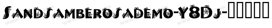 Sandsamberosademo-Y8Dj字体转换