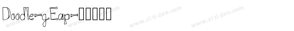 Doodle-gEap字体转换