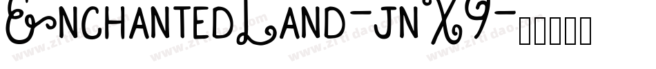EnchantedLand-jnX9字体转换