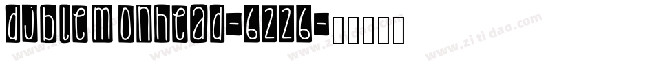 DjbLemonHead-6226字体转换