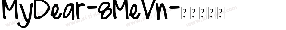 MyDear-8MeVn字体转换