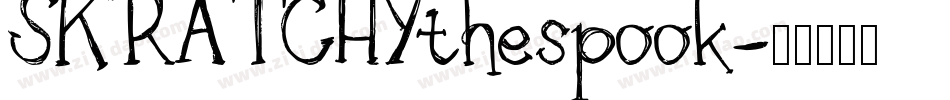 SKRATCHYthespook字体转换
