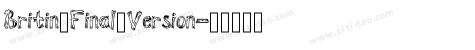 Britin_Final_Version字体转换