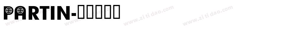 PARTIN字体转换