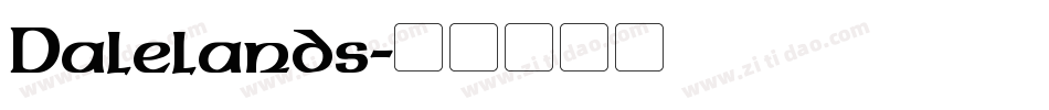 Dalelands字体转换
