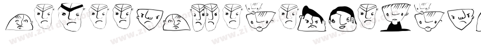 DamagedSataLightExtended字体转换