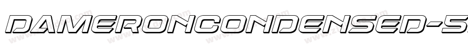 DameronCondensed-5ZY8字体转换