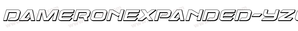 DameronExpanded-yzoY字体转换