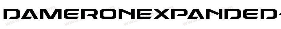 DameronExpanded-yzoY字体转换