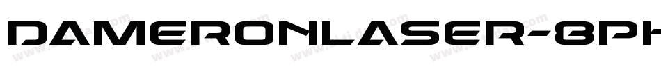 DameronLaser-8pKg字体转换