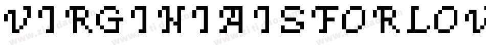 VirginiaIsForLovers字体转换