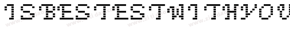IsBestestWithYou字体转换