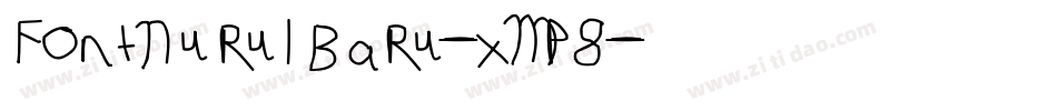 FontNurulBaru-xMp8字体转换 FontNurulBaru-xMp8字体转换