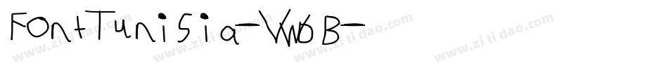 FontTunisia-Vw6B字体转换