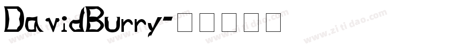 DavidBurry字体转换