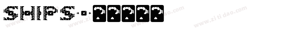 Ships字体转换