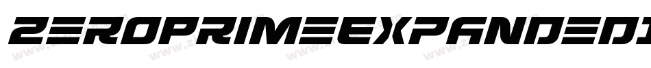 ZeroPrimeExpandedItalic-z8dRw字体转换 ZeroPrimeExpandedItalic-z8dRw字体转换