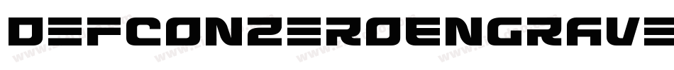 DefconZeroEngraved-Ewvg字体转换