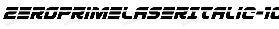 ZeroPrimeLaserItalic-1GPa0字体转换