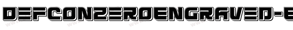 DefconZeroEngraved-Ewvg字体转换