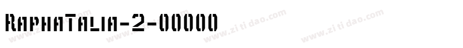 RaphaTalia-2字体转换