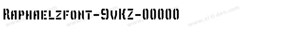 Raphaelzfont-9vKZ字体转换