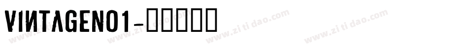VintageNo1字体转换