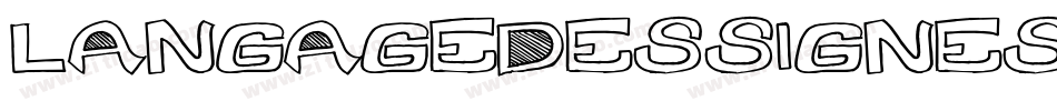 LangageDesSignes-RpwA字体转换