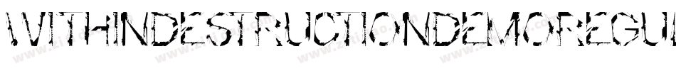 WithinDestructionDemoRegular-zWw1字体转换