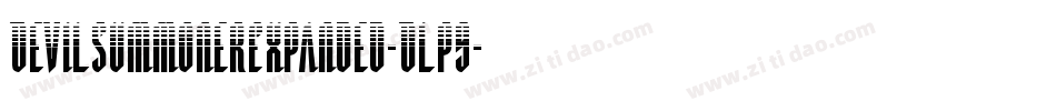 DevilSummonerExpanded-Dlp9字体转换