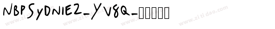 NbpSydnie2-Yv8q字体转换