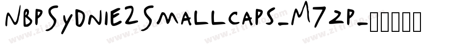 NbpSydnie2Smallcaps-M7zp字体转换