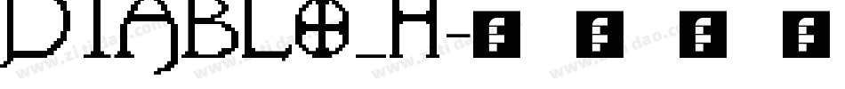 DIABLO_H字体转换