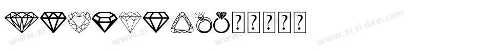 Diamonds字体转换