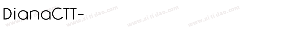 DianaCTT字体转换