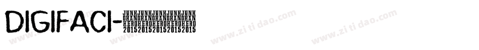 DIGIFACI字体转换