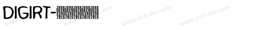 DIGIRT字体转换