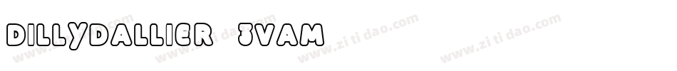 Dillydallier-3VAM字体转换