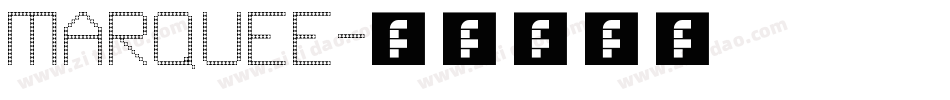 MARQUEE字体转换