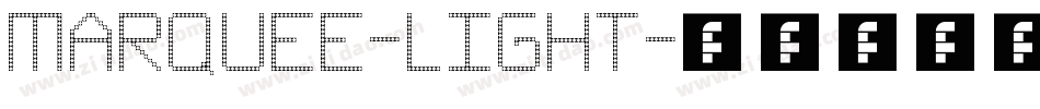 Marquee-Light字体转换