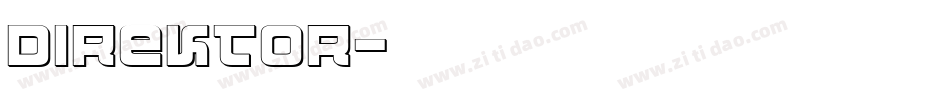 Direktor字体转换