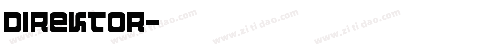 Direktor字体转换