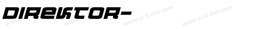 Direktor字体转换