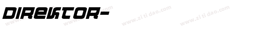 Direktor字体转换