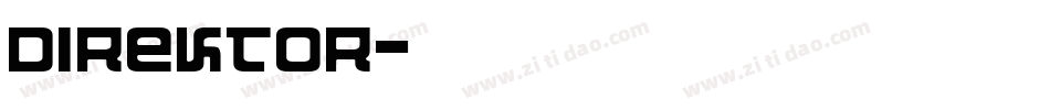 Direktor字体转换