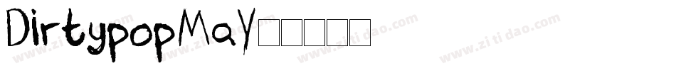 Dirtypop-M7aY字体转换