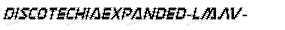 DiscotechiaExpanded-lmAV字体转换
