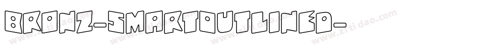 Bronz-SmartOutlined字体转换