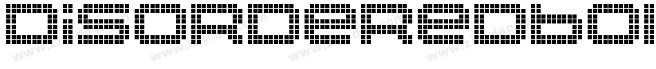 Disorderedbold-6jnM字体转换
