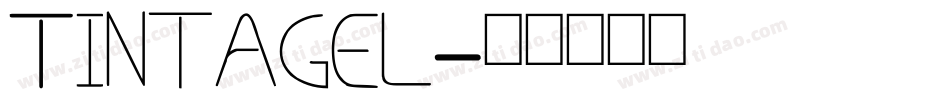Tintagel字体转换
